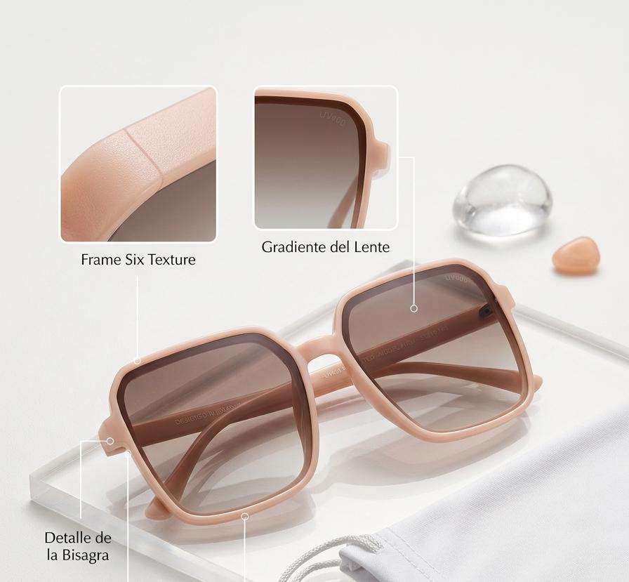 Lentes de Sol Naranja
