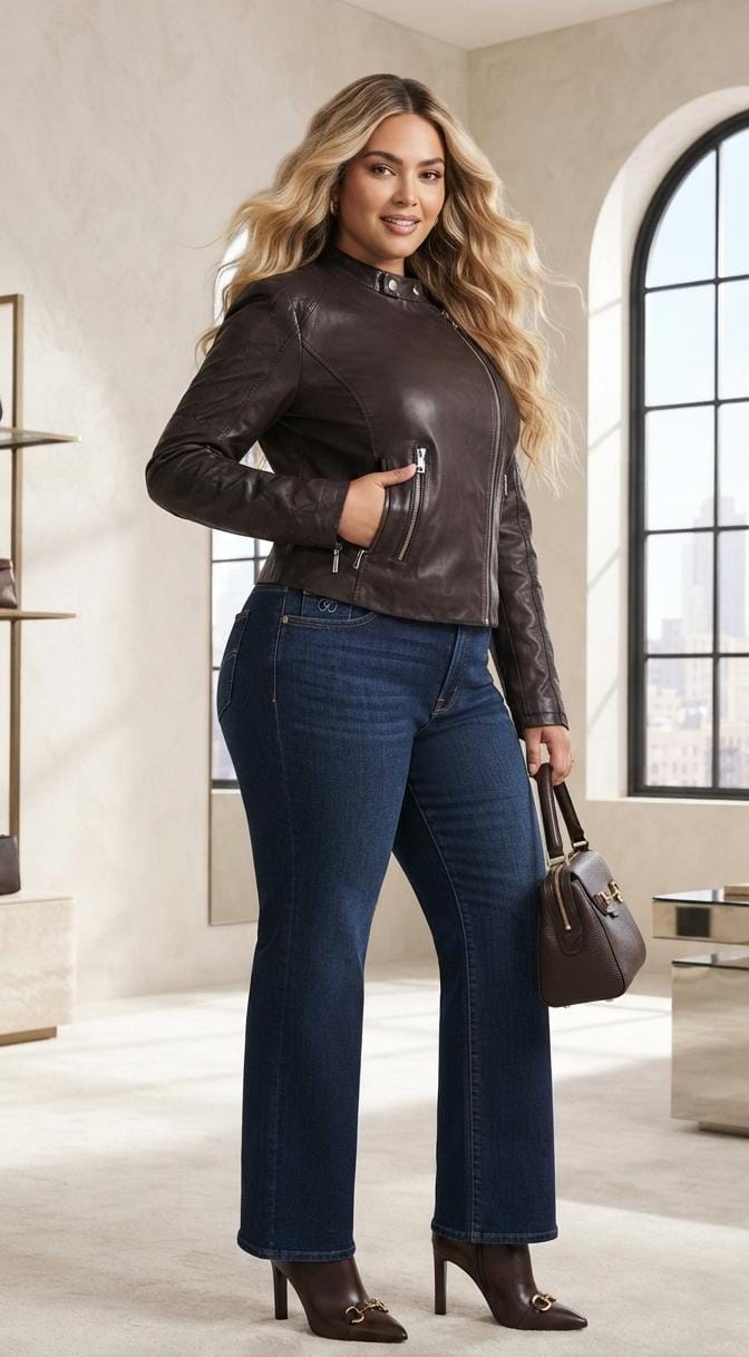 Chaqueta de Cuero