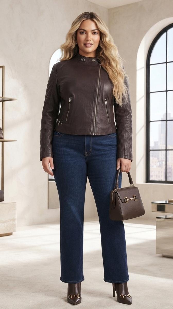 Chaqueta de Cuero