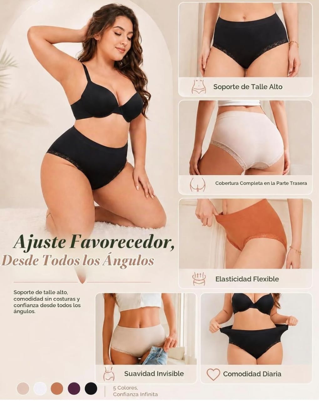 SET DE PANTYS  3XL