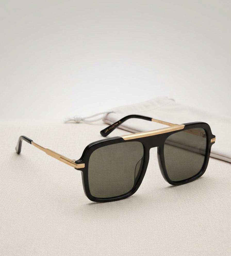 LENTES DE SOL CRISTALES MARRONES