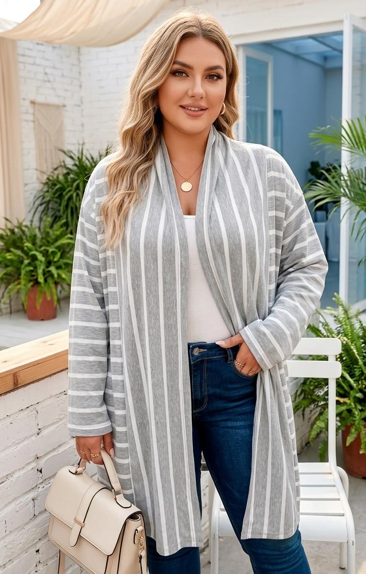 Cardigan de Rayas