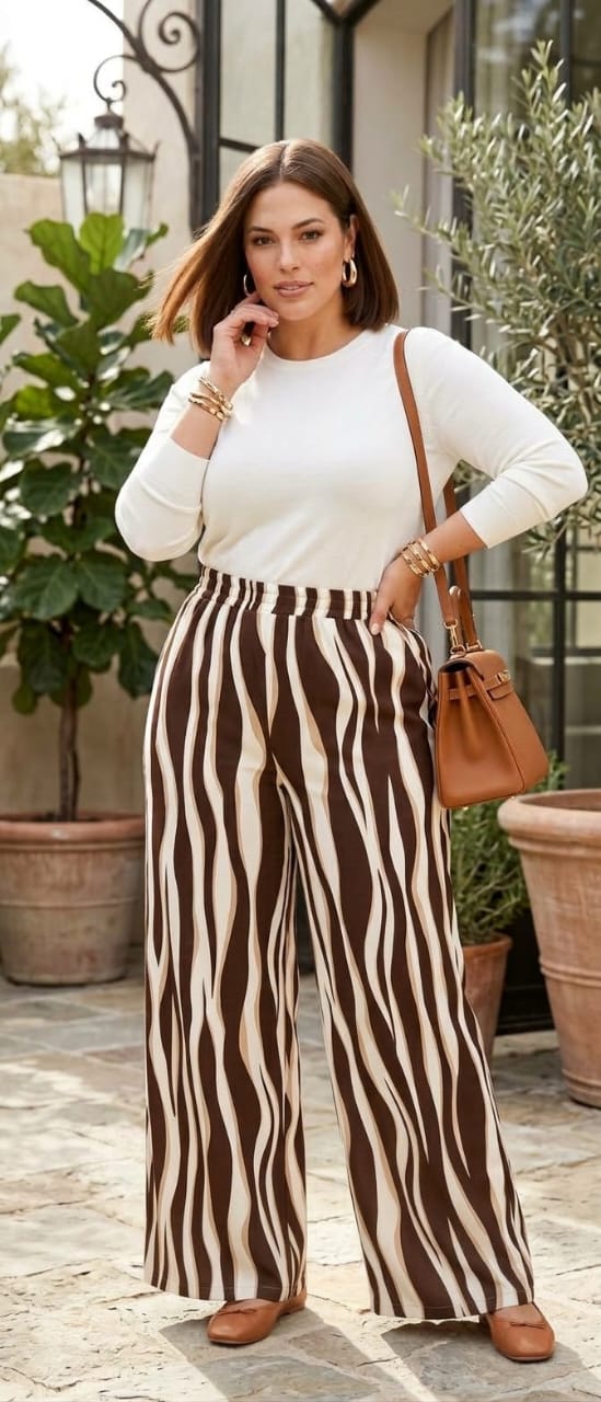Pantalon Palazzo