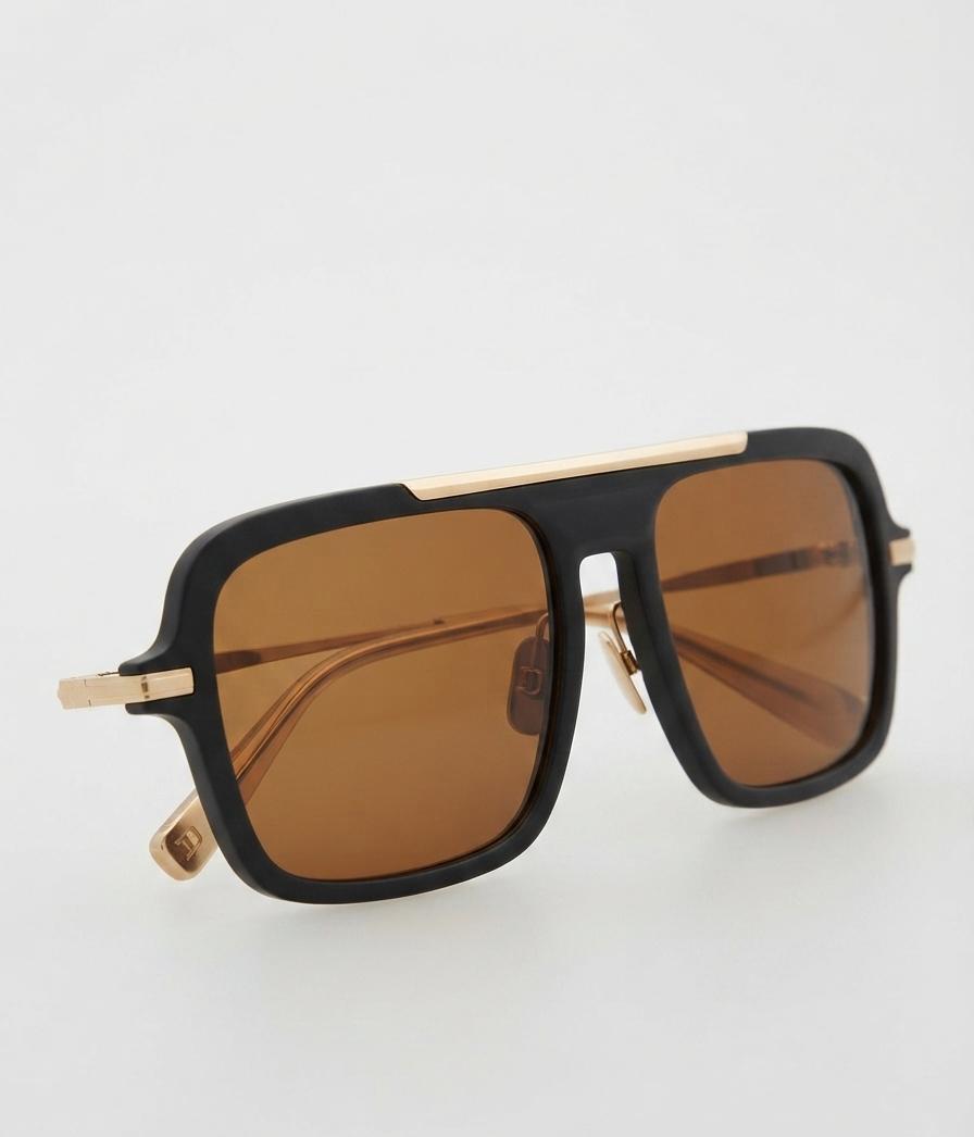 LENTES DE SOL CRISTALES MARRONES