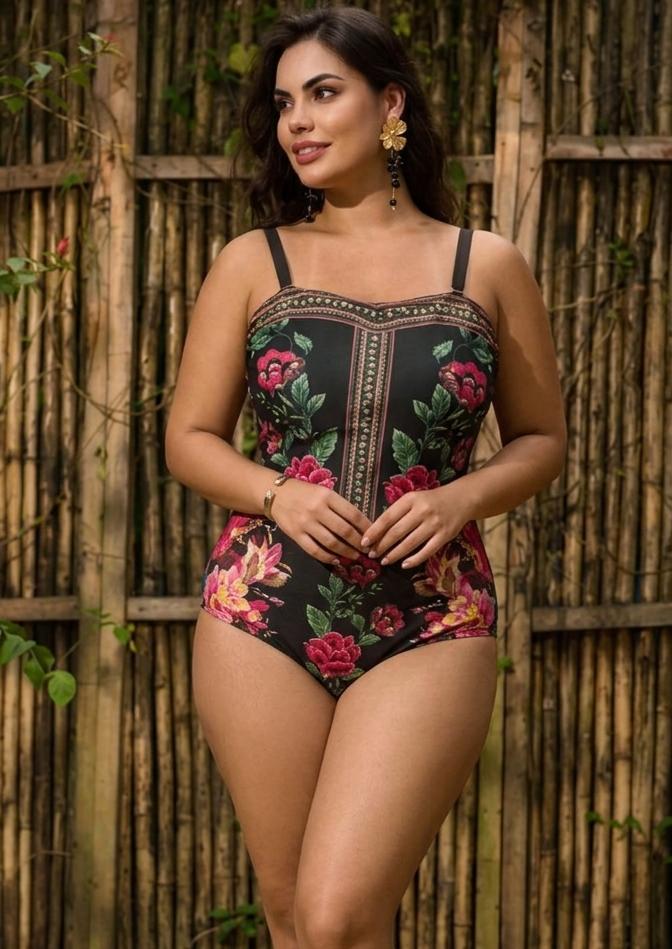TRAJE DE BAÑO CON FALDA