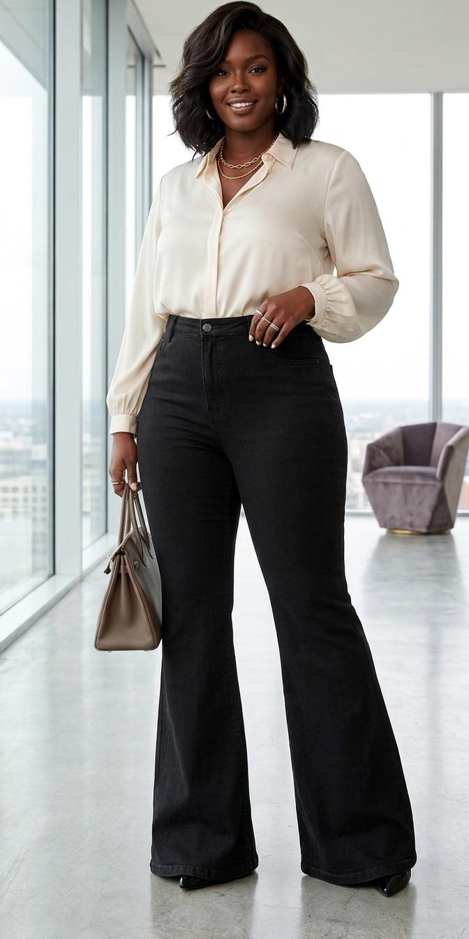 Jeans Negro